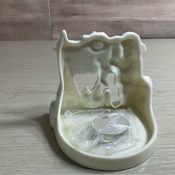 HOME FOR THE HOLIDAYS Candle Holder Porcelain Santa 1997 #877018 - Picture 7 of 10